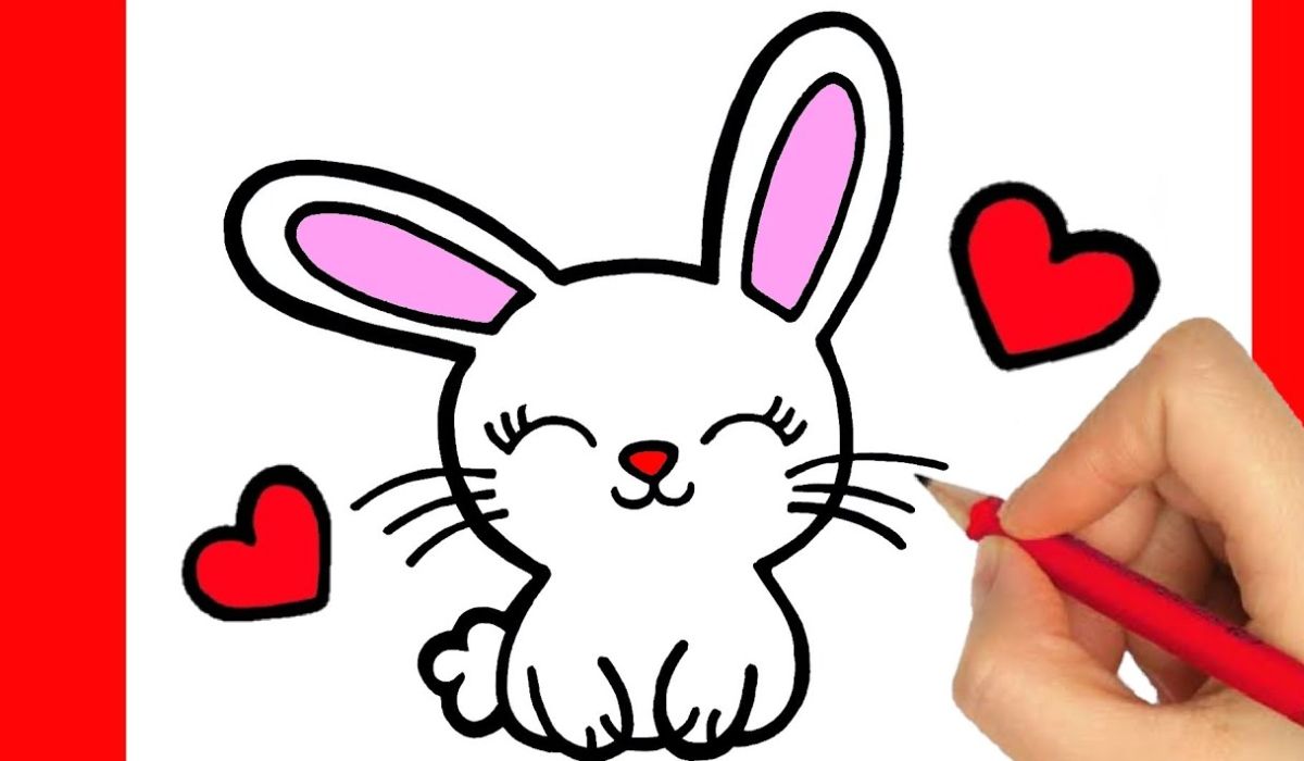 Drawing QCKADQ6TRWQ Bunny Step by Step